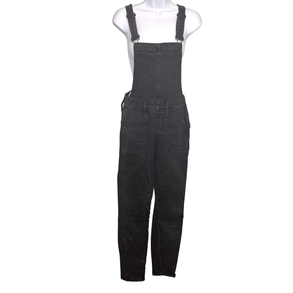Madewell Tall Skinny Overalls in Lunar Wash XS